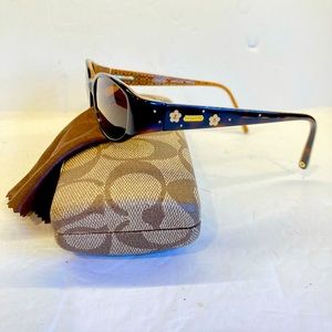 Coach Eye Glasses and Case ~Lannie~Tortoise Flex Hinges